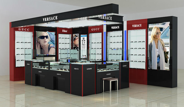 烤漆组合展柜专区