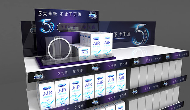 货架区域性装饰