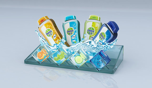 新品香味体验展示台上架